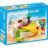 Image de PLAYMOBIL - Chambre avec Lit Rond - 5583 - City Life - Mixte - A partir de 4 ans