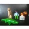 Image de Playmobil 123 6744 - VÃ©tÃ©rinaire Et Animaux Sauvages en occasion ou reconditionné