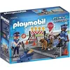 Image de PLAYMOBIL 6924 Barrage de Police City Action Les policiers 100 pièces Dès 4 ans