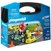 Image de Playmobil 9322 Valisette Pilote de Karting City Life Stuntshow 29 pièces Dès 4 ans