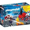 Image de PLAYMOBIL - 9468 - City Action - Pompiers avec matériel dincendie