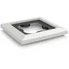 Image de Support à roulettes - LECHUZA - Cubico 30 - Blanc - 32 x 32 x 45 cm - 4 roulettes