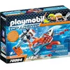 Image de Playmobil Top Agents - Propulseur sous-marin SPY TEAM - Avec moteur submersible et lance-missiles