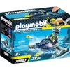 Image de PLAYMOBIL - Top Agents - Scooter marin S.H.A.R.K Team - Flotteur et projectiles - 6 ans et plus