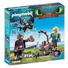 Image de Playmobil 70040 - Harold et Astrid avec bébé dragon en occasion ou reconditionné