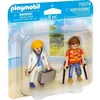 Image de PLAYMOBIL - 70079 - Playmobil Duo - Médecin et patient