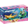 Image de PLAYMOBIL - 70097 - Magic Les Sirènes - Roi des mers avec calèche royale