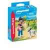 Image de Playmobil 70154 - Maman avec bÃ©bÃ© et chien en occasion ou reconditionné
