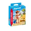 Image de Playmobil 70300 - Vacancière avec transat en occasion ou reconditionné
