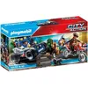 Image de PLAYMOBIL - 70570 - Policier avec voiturette et voleur à moto - Matériaux mixtes - Multicolore - Mixte