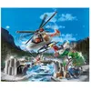 Image de Jeu de construction - PLAYMOBIL - 70663 - Hélicoptère - Secouristes - Multicolore