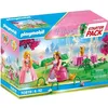 Image de PLAYMOBIL - 70819 - Starter Pack - Princesses et jardin fleuri - 2 personnages table et accessoires