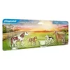Image de PLAYMOBIL - 71000 - 2 poneys islandais et poulains avec panière de foin