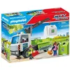 Image de PLAYMOBIL 71431 Camion-grue de recyclage de verre - City Action - Avec grue pivotante - Dès 4 ans