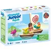 Image de PLAYMOBIL Junior 71459 Vaiana et bateau à voile Flotte dans leau Jouet pour le bain Disney Dès 12 mois