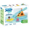 Image de PLAYMOBIL Junior 71687 Ilôt avec toboggan aquatique Jouet pour le bain Dès 12 mois