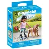 Image de PLAYMOBIL 71739 Jeune fille rolleuse avec Retriever My Life 12 pièces Dès 4 ans