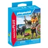 Image de Figurine miniature - PLAYMOBIL - 71755 - Viking avec chien - Accessoires inclus - Détails soignés