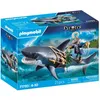 Image de PLAYMOBIL 71793 Pirate et requin avec mâchoire articulée Les pirates 21 pièces Dès 4 ans
