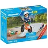 Image de PLAYMOBIL 71798 Rider avec rampe skate et BMX My Life Promo pack 17 pièces dès 4ans