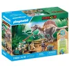 Image de PLAYMOBIL 71820 Spinosaure chercheur et véhicule à grue pivotante Dinos 60 pièces Dès 4 ans