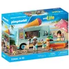 Image de Playmobil 71904 Camion vendeur de glaces & 3 personnages My Life Vacances à la plage Design rétro années 50 101 pièces dès 4 ans