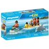 Image de Playmobil 71905 Scooter des mers banane tractée & 4 personnages My Life Vacances à la plage 22 pièces dès 4 ans