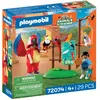 Image de PLAYMOBIL 72074 Zoo : Mascotte perroquet coloré & enfant univers miniature 29 pièces dès 4 ans