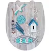 Image de Abattant WC - WENKO - Beach - Thermoplastique - Easy Close - Fixation hygiénique