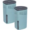 Image de WENKO Déshumidificateur DROP Lot de 2 appareils Absorbeur dHumidité et Odeurs Salle de Bain Chambre - jusquà 80m³ Bleu