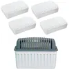 Image de WENKO Déshumidificateur dair + 4 Blocs à granulés x 1000g Absorbeur dHumidité & Odeurs Salle de Bain Chambre - 50m² Gris