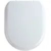 Image de Abattant WC - WENKO - Santana - Duroplast antibactérien - 37x44 cm - Blanc