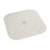 Image de WENKO Tapis de douche Tapis Salle de bain antidérapant avec évacuation eau Caoutchouc naturel 54 x 54 cm beige