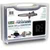 Image de REVELL 39195 BASIC SET AIRBRUSH COMPRESSEUR AEROGRAPHE ET NOMBREUX ACC