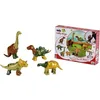 Image de Jouet magnétique - KLEIN - 4 grands dinosaures Funny Puzzle 1+ - Stimule la créativité et lhabileté manuelle !