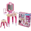Image de Jouet de beauté - KLEIN - Centre de beauté Barbie Happy Vibes - Complet avec de nombreux accessoires et lumière.