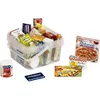 Image de Panier à provisions garni de produits factices - Klein - Petite boîte en plastique - Age minimum 3 ans