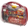 Image de Mallette de pompier transparente avec 6 accessoires dont 1 lampe torche avec fonction lumineuse - KLEIN - 8984
