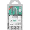 Image de Jeu de forets pour verre et carrelage Heller QuickBit® CeramicMaster 24942 1/4 (63 mm) 4 mm 5 mm 6 mm 8 mm 10 mm