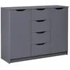 Image de Inter Link Commode Silenzia 2T4S Gris graphite