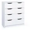 Image de Inter Link Commode WESTPHALEN 8-H Blanc