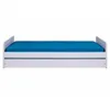 Image de Lit Gigogne 1 Tiroir & Sommier Manily 90x200cm Blanc