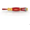 Image de Tournevis porte embout Slim VDE 75 mm WIHA Liftup - 6 Embouts FENTE /PH /XENO PZ2 - 38611