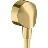 Image de Raccord mural - HANSGROHE - FIXFIT E - Coude - Durable - Or
