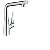 Image de Mitigeur de cuisine HANSGROHE METRIS SELECT M71 320 - Bec pivotant - Chromé