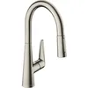 Image de hansgrohe Mitigeur de Cuisine Talis S 200 avec douchette extractible 2 jets Aspect Acier Inox 72813800