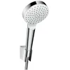 Image de Set douchette + support - HANSGROHE - Crometta - Jet EcoSmart - Chromé - 16m