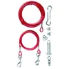 Image de Câble dattache - TRIXIE - Rouge - 15 m - Jusquà 45 kg - Métal et Plastique