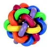 Image de Jouet - MARQUE - Balle nouée - Ø 10 cm - Pour chien - Exercice extérieur