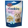 Image de Friandise pour chat - Cookies au saumon et catnip - 50 g - Sachet refermable